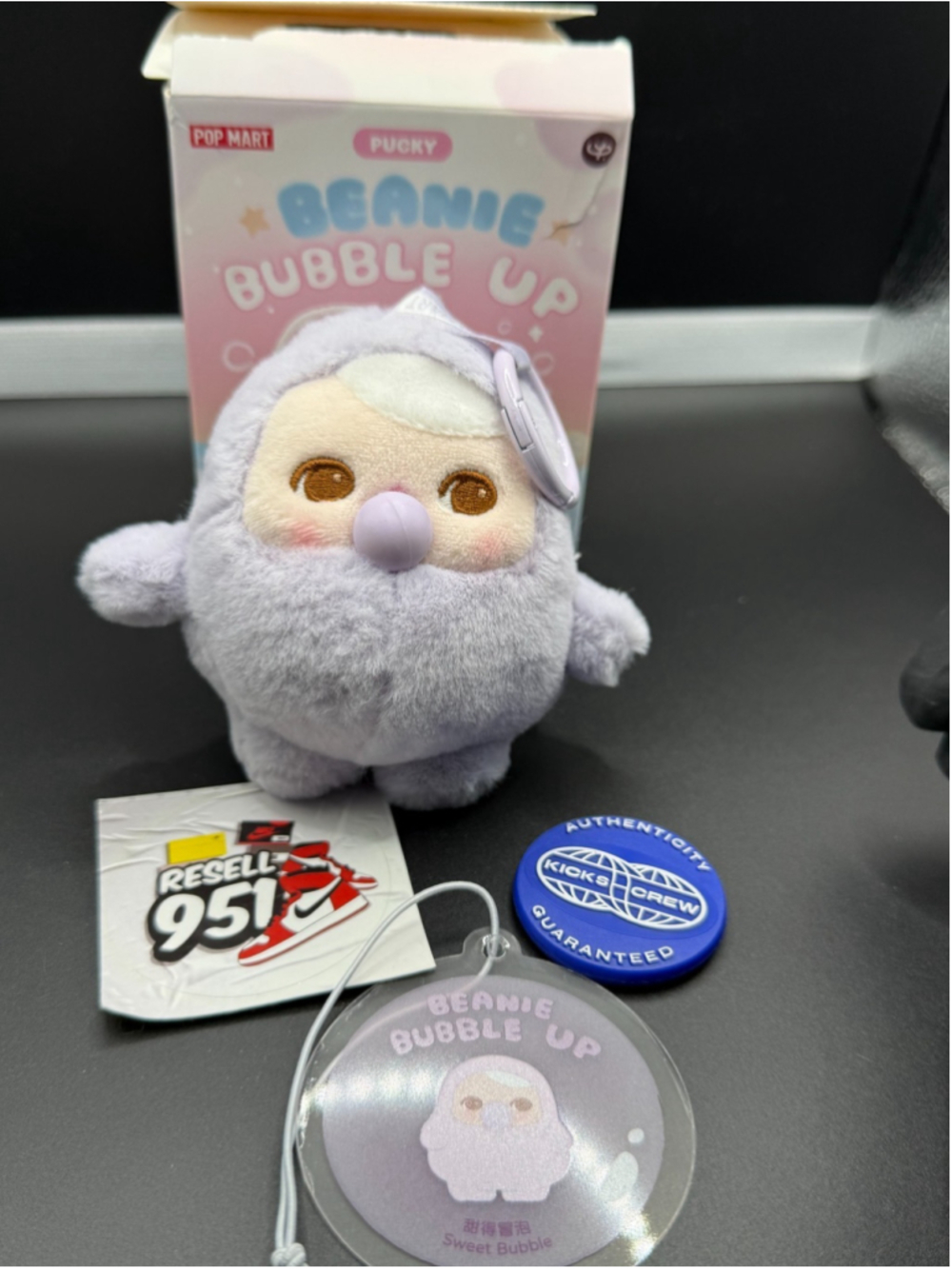 Pucky Beanie Bubble Up Sweet Bubble POP MART Plush Collectible Figure